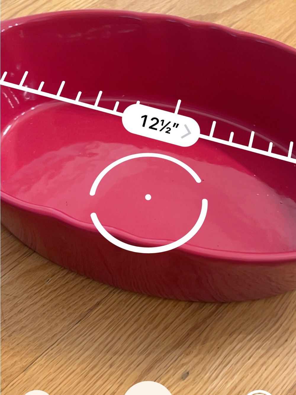 Primagera Red Ceramic Baking casserole Dish - Picture 3 of 4